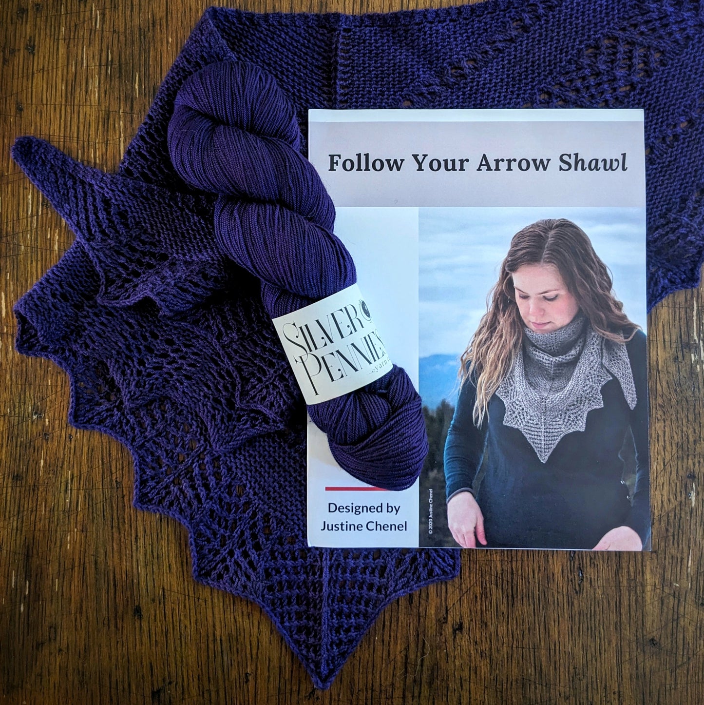 Kit: Follow Your Arrow Shawl