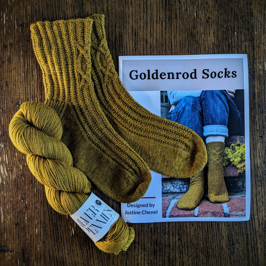 Kit: Goldenrod Socks